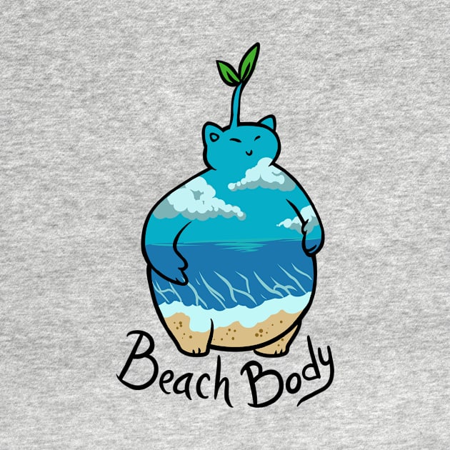 Beach Body by StripedCactusArt